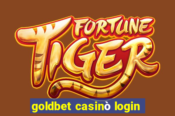 goldbet casinò login