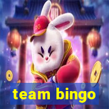 team bingo