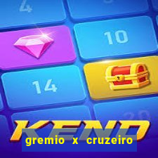 gremio x cruzeiro ao vivo hd