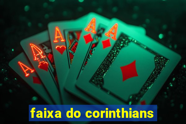 faixa do corinthians