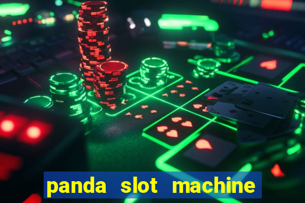 panda slot machine big win