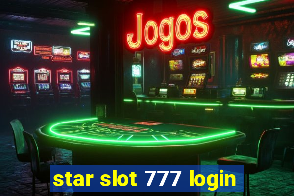 star slot 777 login