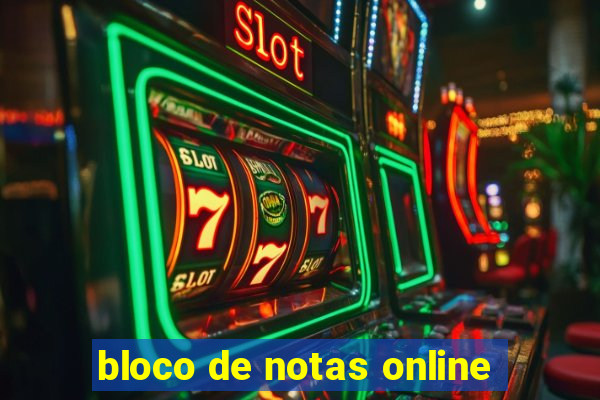 bloco de notas online