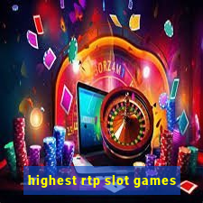 highest rtp slot games