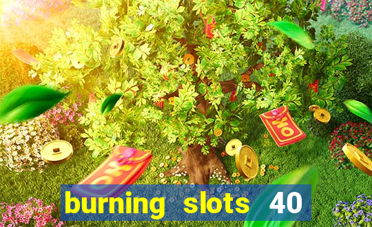 burning slots 40 slot free play