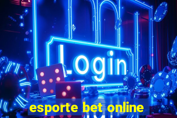 esporte bet online