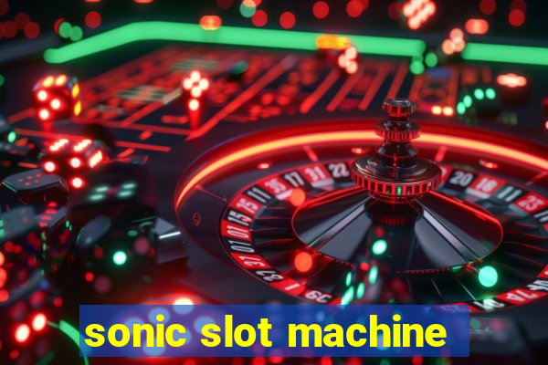 sonic slot machine