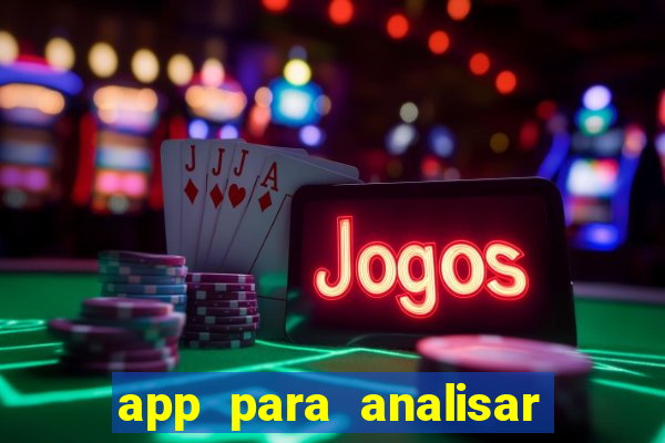 app para analisar jogos de futebol