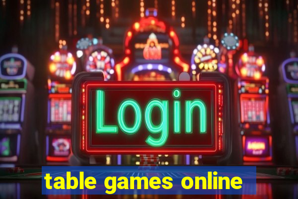 table games online