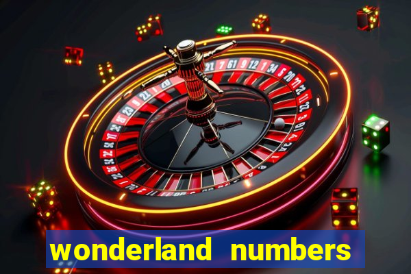 wonderland numbers wiki fandom