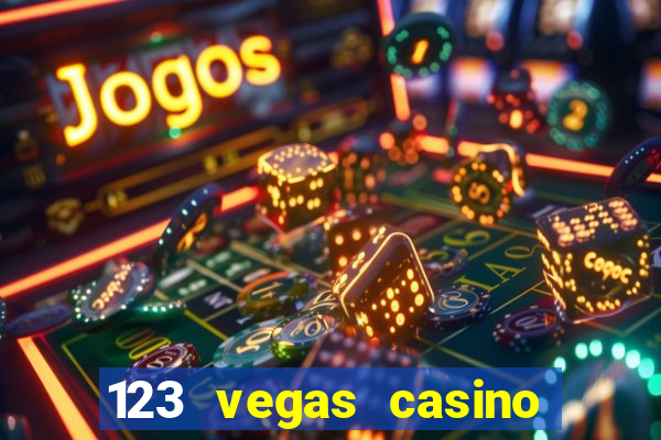 123 vegas casino login page