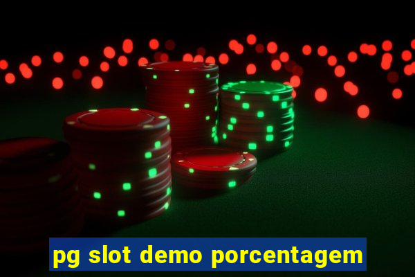 pg slot demo porcentagem