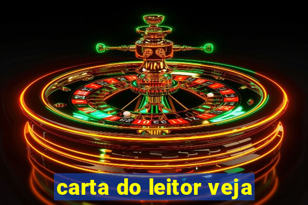 carta do leitor veja