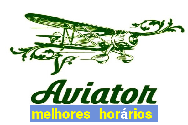 melhores horários para jogar aviator