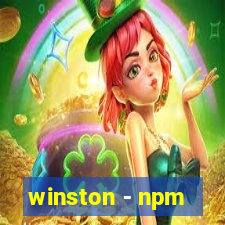 winston - npm