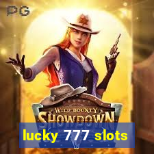 lucky 777 slots