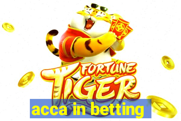 acca in betting