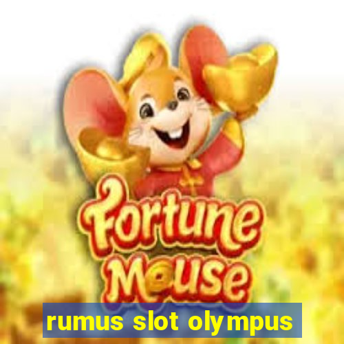 rumus slot olympus