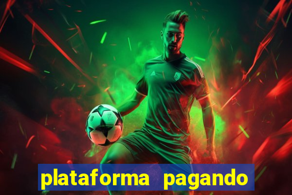 plataforma pagando no cadastro