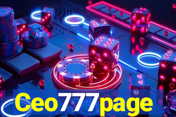 Ceo777page