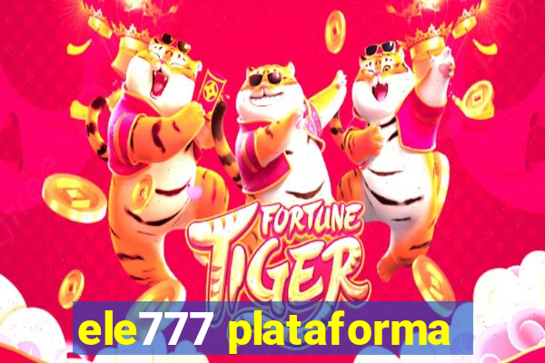 ele777 plataforma