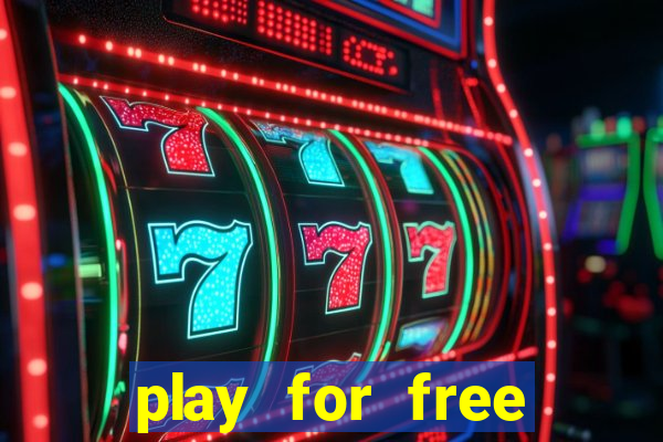 play for free casino games