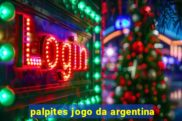 palpites jogo da argentina