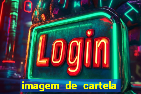 imagem de cartela de bingo