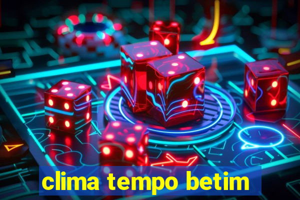 clima tempo betim