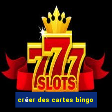 créer des cartes bingo