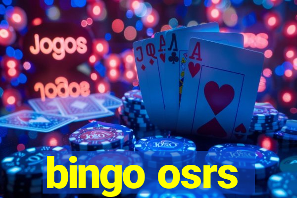 bingo osrs