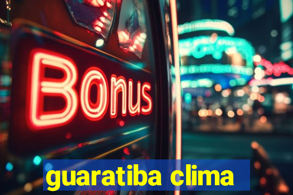 guaratiba clima