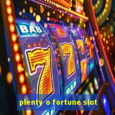 plenty o fortune slot