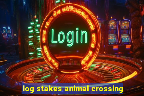 log stakes animal crossing