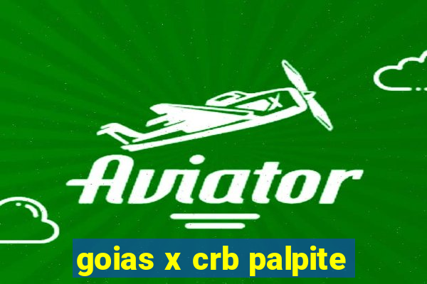 goias x crb palpite