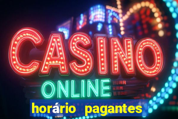 horário pagantes fortune tiger