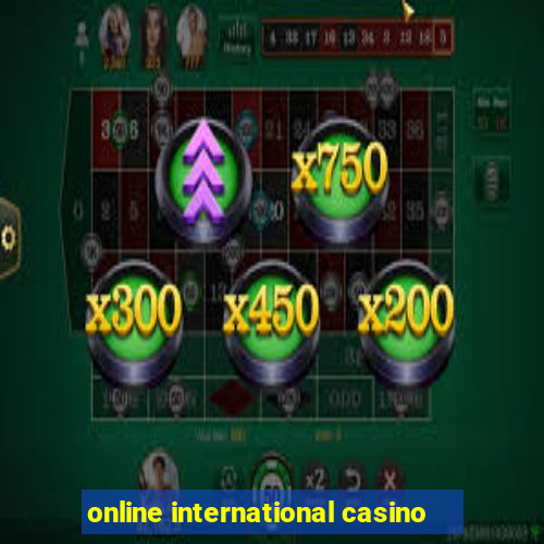 online international casino