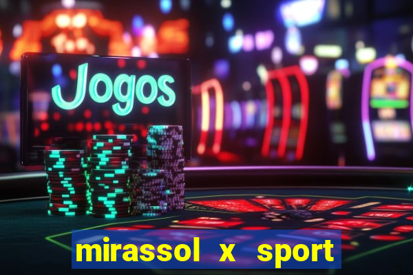 mirassol x sport recife palpite