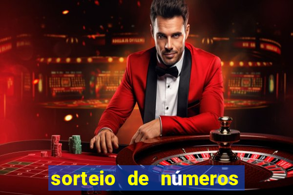 sorteio de números para bingo