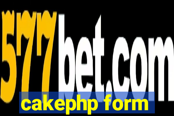 cakephp form