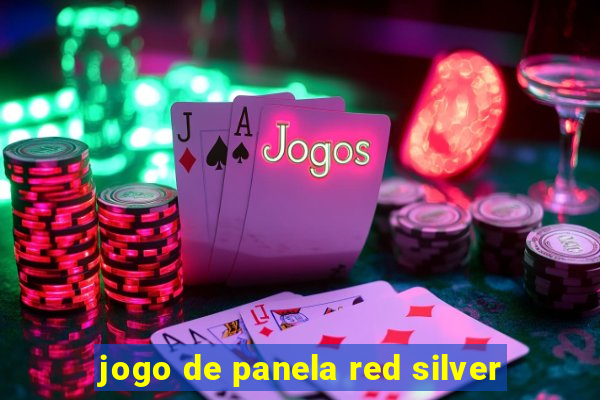 jogo de panela red silver