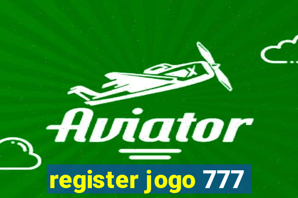 register jogo 777