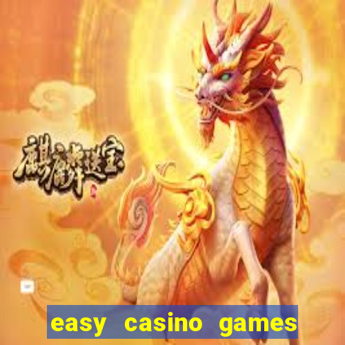 easy casino games to win money