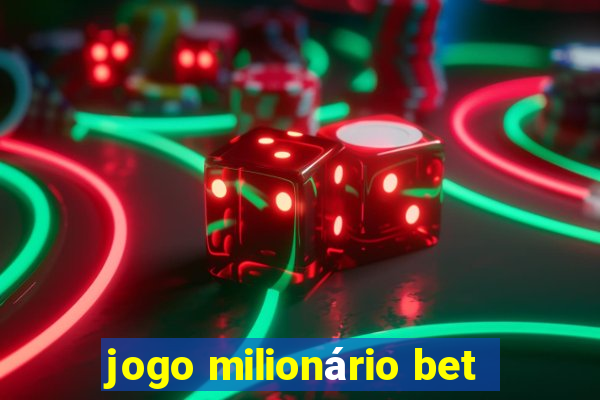 jogo milionário bet