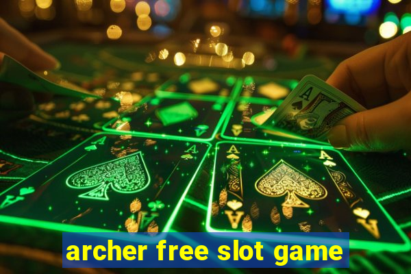 archer free slot game