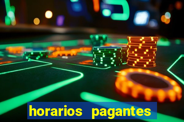 horarios pagantes pg slots