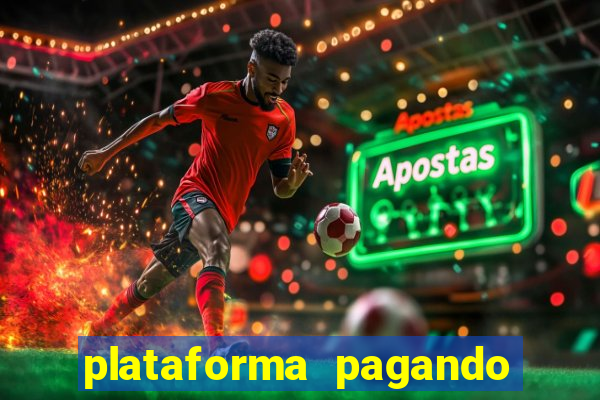 plataforma pagando fortune tiger