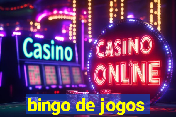 bingo de jogos