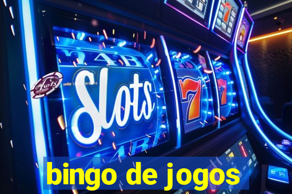 bingo de jogos