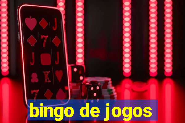 bingo de jogos